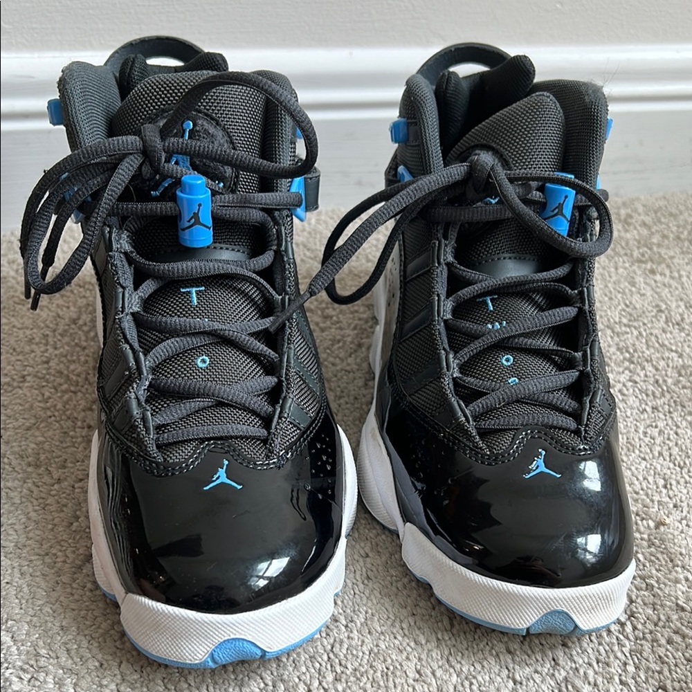 Jordan 6 Rings 'Black University Blue'